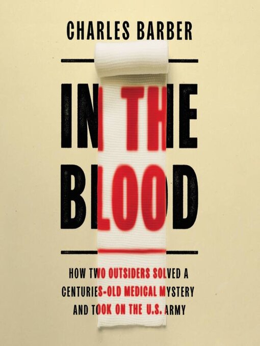 Title details for In the Blood by Charles Barber - Available